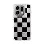 スリムプロテクションケース［ 市松模様 - Black ］