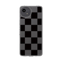 スリムプロテクションケース［ 市松模様 - Black ］