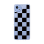 スリムプロテクションケース［ 市松模様 - Black ］