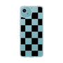 スリムプロテクションケース［ 市松模様 - Black ］