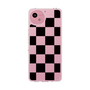 スリムプロテクションケース［ 市松模様 - Black ］