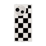 スリムプロテクションケース［ 市松模様 - Black ］