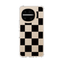 スリムプロテクションケース［ 市松模様 - Black ］