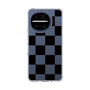 スリムプロテクションケース［ 市松模様 - Black ］