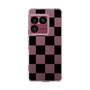 スリムプロテクションケース［ 市松模様 - Black ］