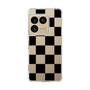 スリムプロテクションケース［ 市松模様 - Black ］