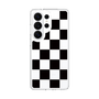 スリムプロテクションケース［ 市松模様 - Black ］