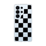 スリムプロテクションケース［ 市松模様 - Black ］