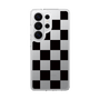 スリムプロテクションケース［ 市松模様 - Black ］