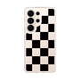 スリムプロテクションケース［ 市松模様 - Black ］