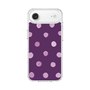 スリムプロテクションケース［ 水彩ドット・レトロカラー - Purple ］