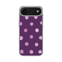 スリムプロテクションケース［ 水彩ドット・レトロカラー - Purple ］