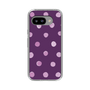 スリムプロテクションケース［ 水彩ドット・レトロカラー - Purple ］