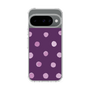 スリムプロテクションケース［ 水彩ドット・レトロカラー - Purple ］