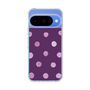 スリムプロテクションケース［ 水彩ドット・レトロカラー - Purple ］