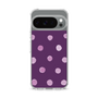スリムプロテクションケース［ 水彩ドット・レトロカラー - Purple ］