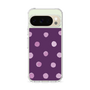 スリムプロテクションケース［ 水彩ドット・レトロカラー - Purple ］