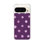 スリムプロテクションケース［ 水彩ドット・レトロカラー - Purple ］