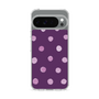 スリムプロテクションケース［ 水彩ドット・レトロカラー - Purple ］