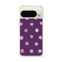 スリムプロテクションケース［ 水彩ドット・レトロカラー - Purple ］