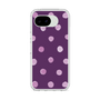 スリムプロテクションケース［ 水彩ドット・レトロカラー - Purple ］