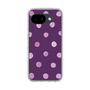 スリムプロテクションケース［ 水彩ドット・レトロカラー - Purple ］