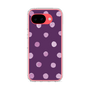 スリムプロテクションケース［ 水彩ドット・レトロカラー - Purple ］