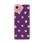 スリムプロテクションケース［ 水彩ドット・レトロカラー - Purple ］