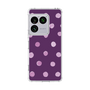 スリムプロテクションケース［ 水彩ドット・レトロカラー - Purple ］