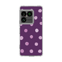 スリムプロテクションケース［ 水彩ドット・レトロカラー - Purple ］