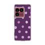 スリムプロテクションケース［ 水彩ドット・レトロカラー - Purple ］