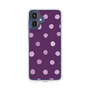 スリムプロテクションケース［ 水彩ドット・レトロカラー - Purple ］