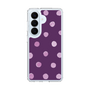 スリムプロテクションケース［ 水彩ドット・レトロカラー - Purple ］