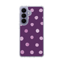 スリムプロテクションケース［ 水彩ドット・レトロカラー - Purple ］