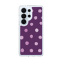 スリムプロテクションケース［ 水彩ドット・レトロカラー - Purple ］