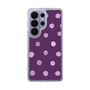 スリムプロテクションケース［ 水彩ドット・レトロカラー - Purple ］