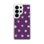 スリムプロテクションケース［ 水彩ドット・レトロカラー - Purple ］