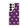 スリムプロテクションケース［ 水彩ドット・レトロカラー - Purple ］
