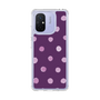 スリムプロテクションケース［ 水彩ドット・レトロカラー - Purple ］