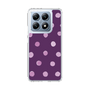 スリムプロテクションケース［ 水彩ドット・レトロカラー - Purple ］