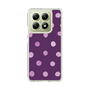 スリムプロテクションケース［ 水彩ドット・レトロカラー - Purple ］