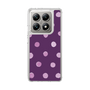 スリムプロテクションケース［ 水彩ドット・レトロカラー - Purple ］