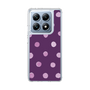 スリムプロテクションケース［ 水彩ドット・レトロカラー - Purple ］