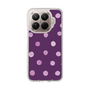 スリムプロテクションケース［ 水彩ドット・レトロカラー - Purple ］