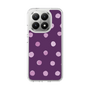 スリムプロテクションケース［ 水彩ドット・レトロカラー - Purple ］