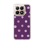スリムプロテクションケース［ 水彩ドット・レトロカラー - Purple ］