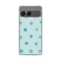 スリムプロテクションケース［ 水彩ドット・レトロカラー - Light Blue ］