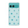 スリムプロテクションケース［ 水彩ドット・レトロカラー - Light Blue ］