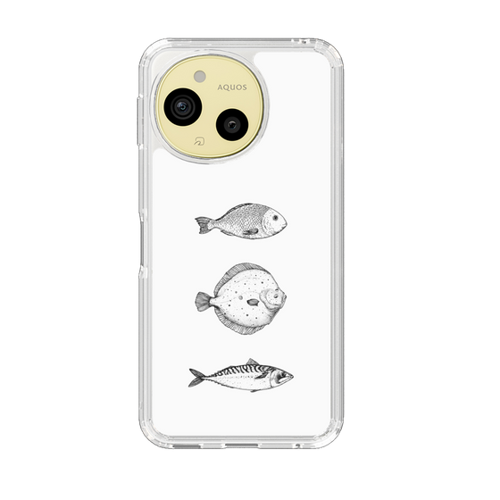 スリムプロテクションケース［ Coexist No.1 - White ］