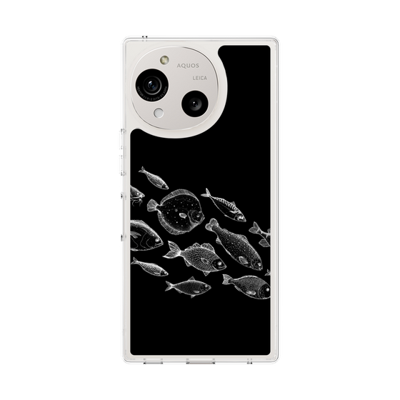 スリムプロテクションケース［ Coexist No.2 - Black ］